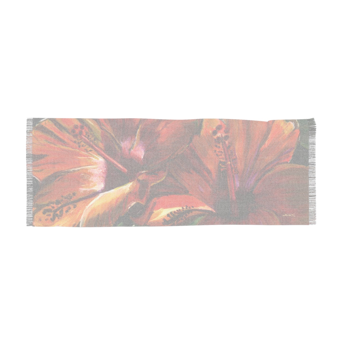 Hibiscus Lightweight Scarves