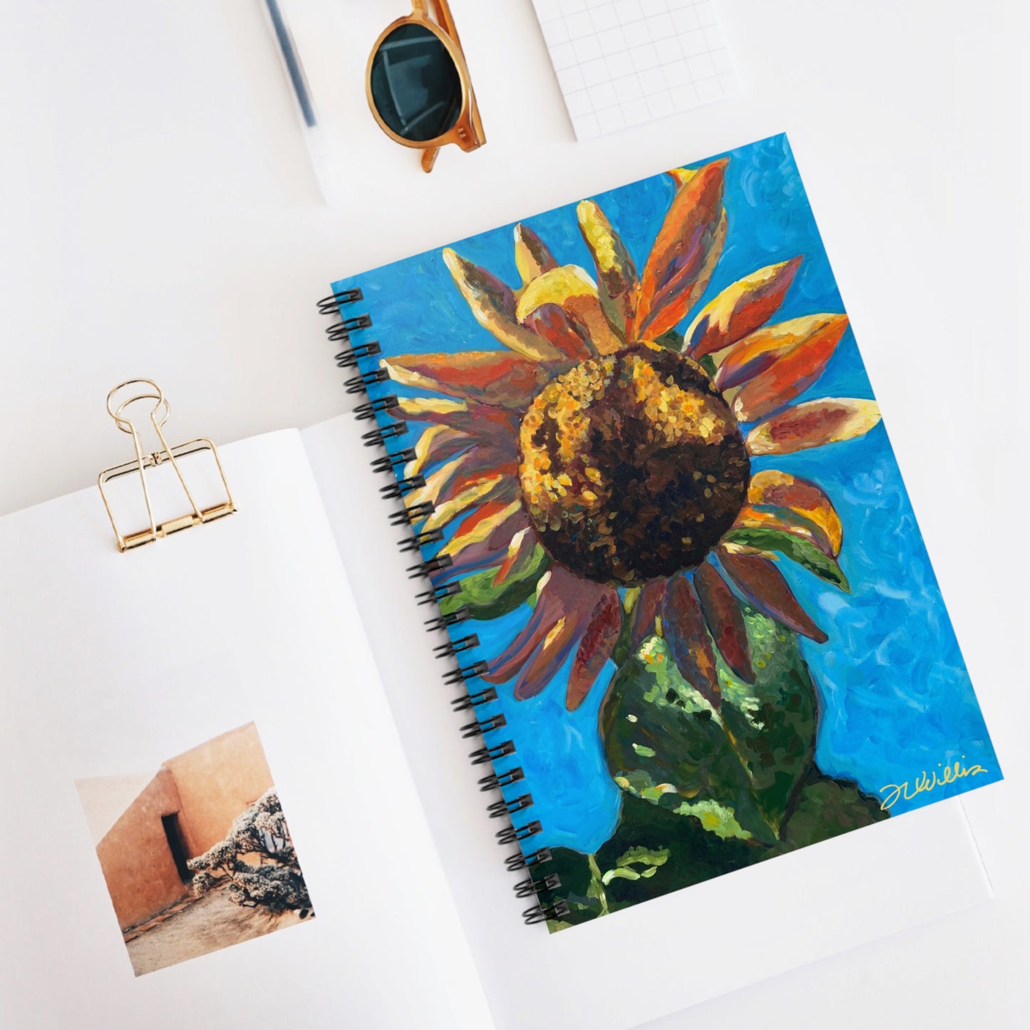 Sunflower Spiral Notebook