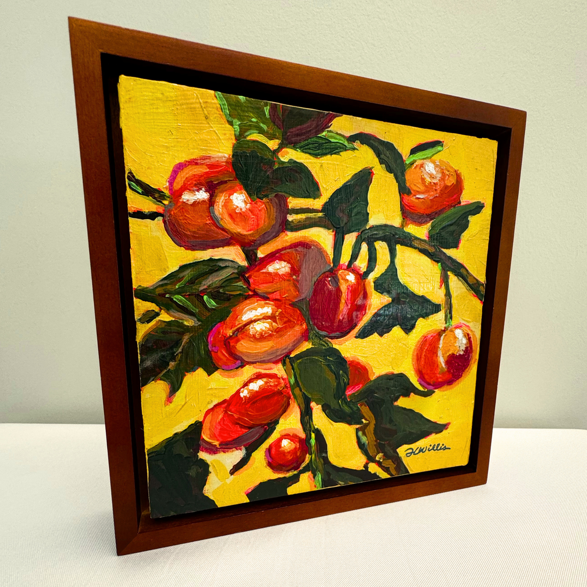 Persimmons Original Painting