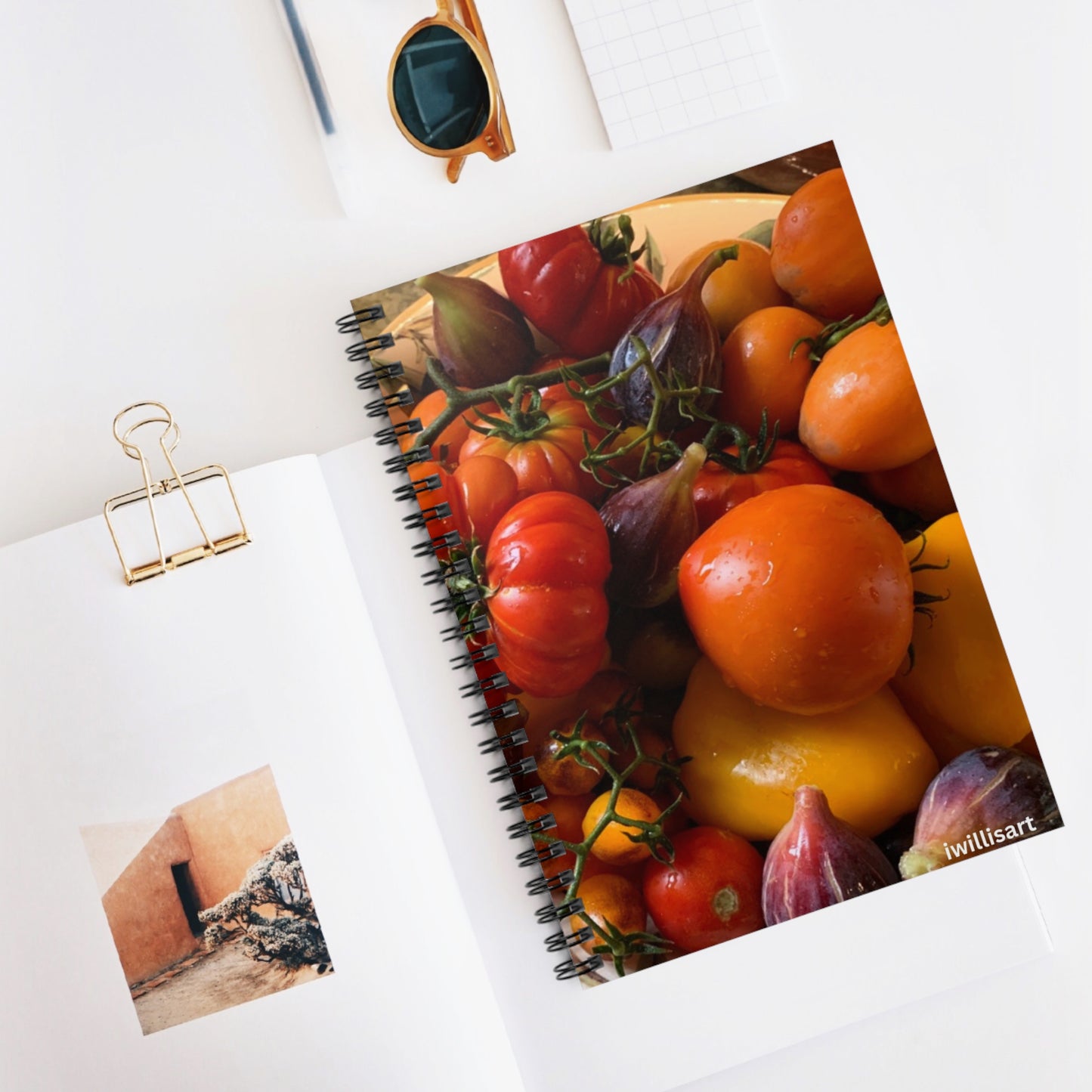 Tomato Fig Spiral Notebook