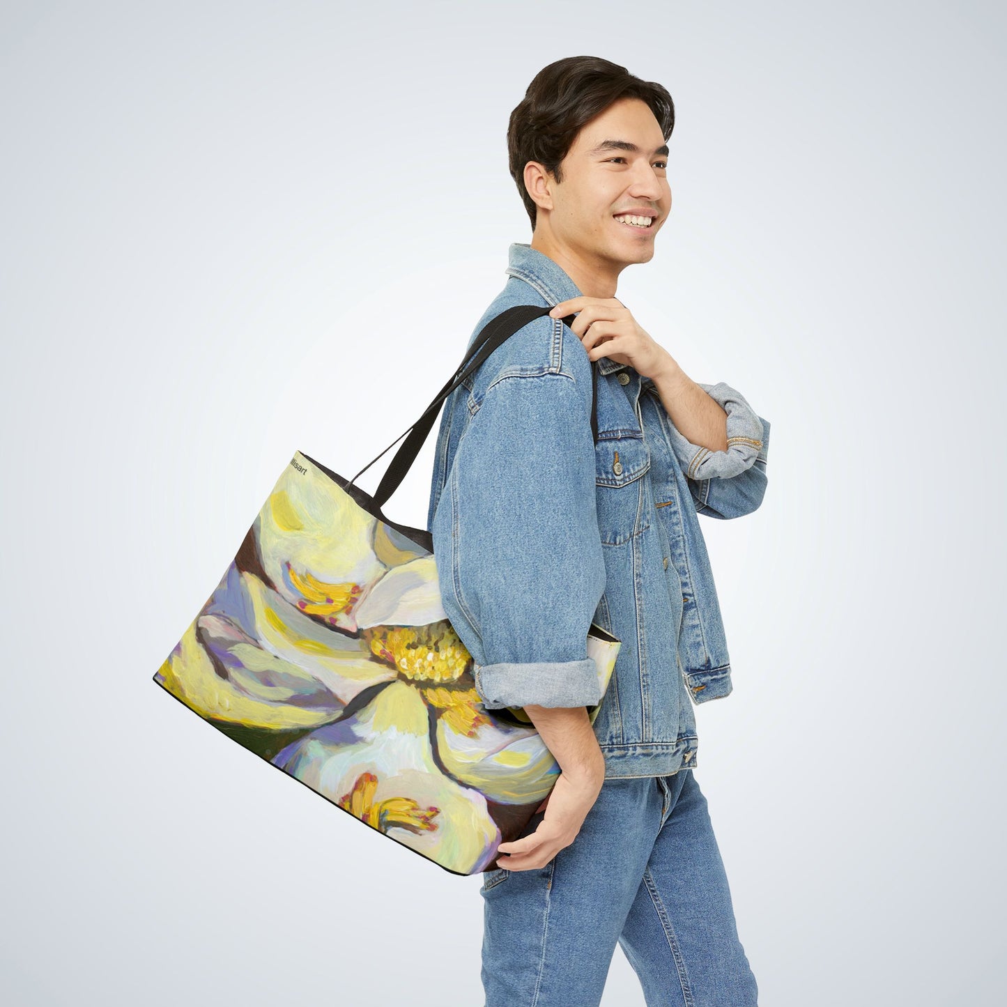 Magnolia Weekender Tote Bags