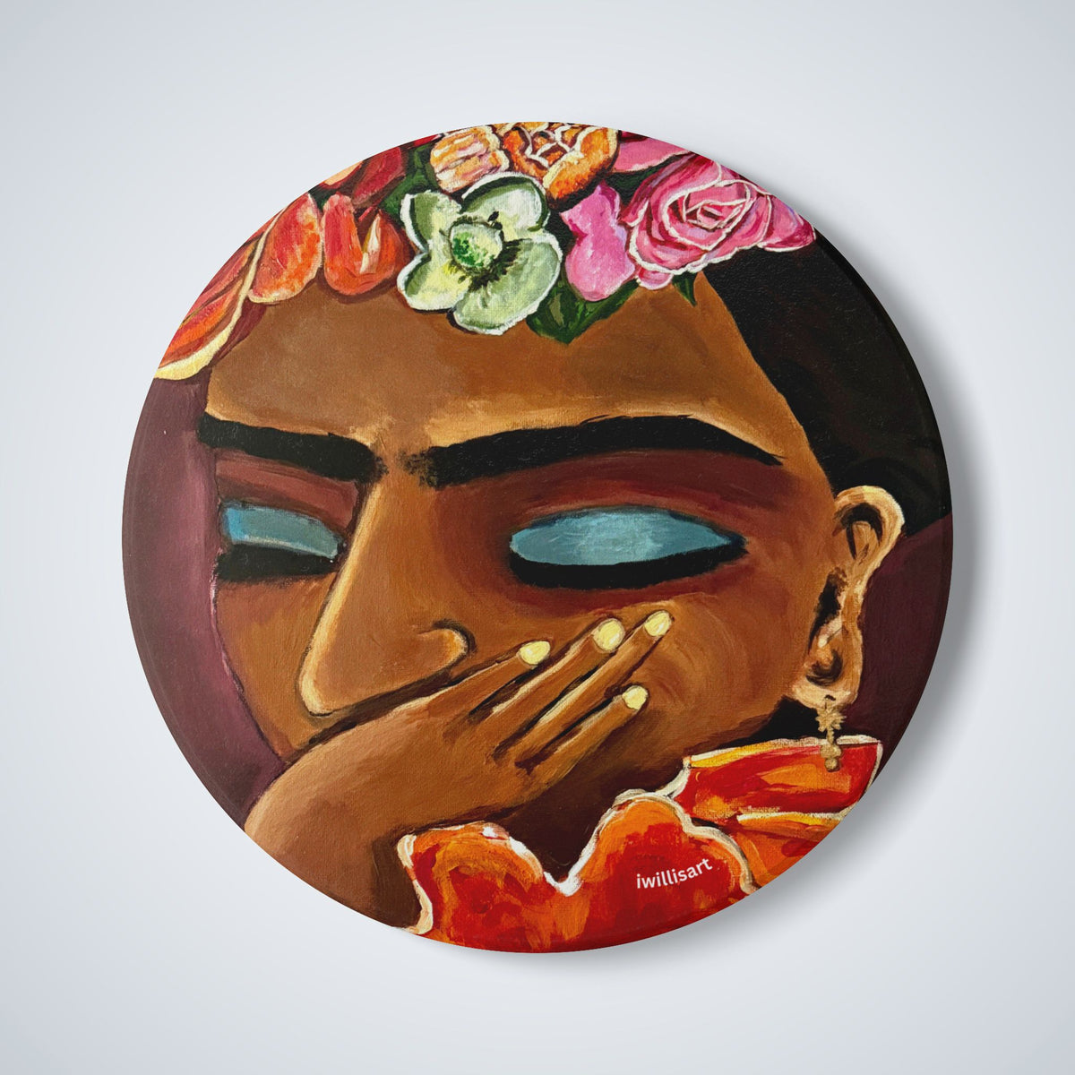 Frida Ceramic Coaster