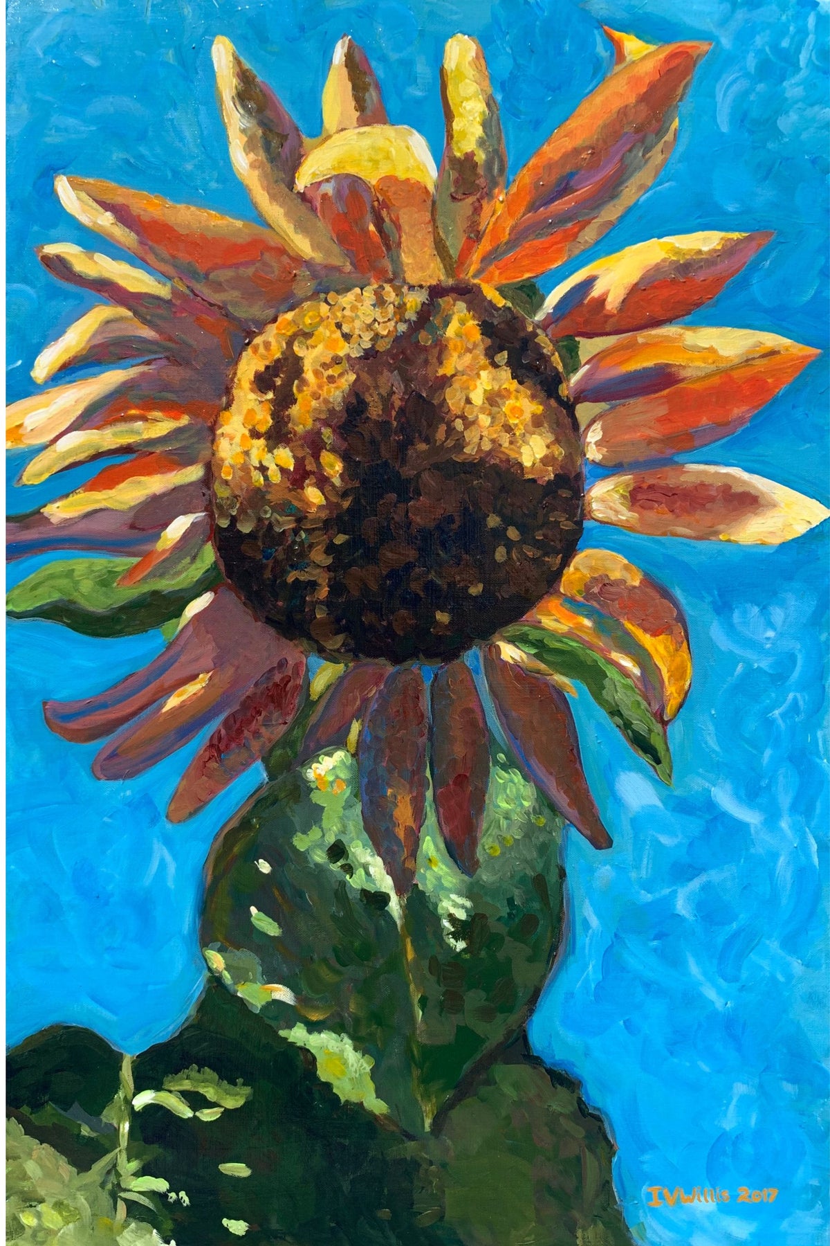 Sunflower Original Painting