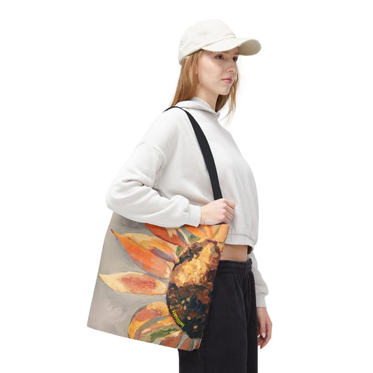 Vintage Sunflower Tote Bags