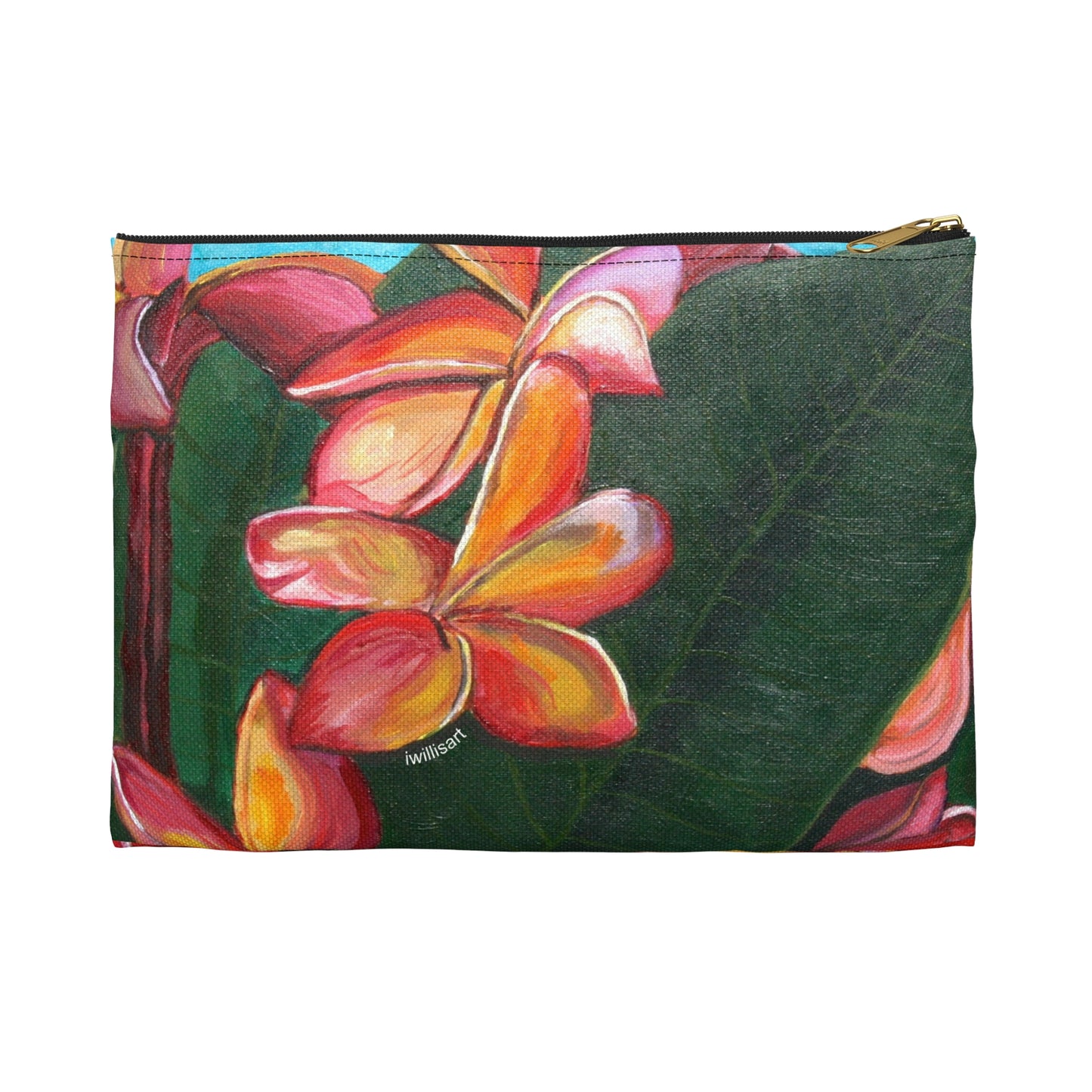 Plumeria Travel Pouch