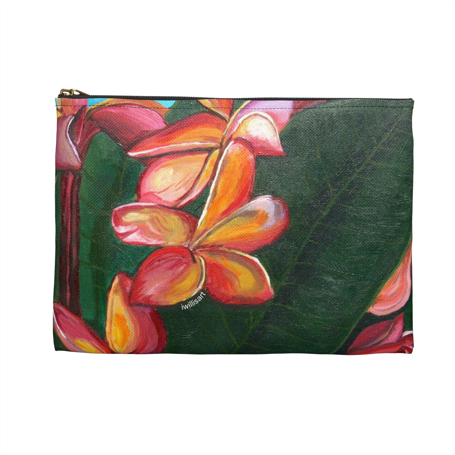 Plumeria Travel Pouch