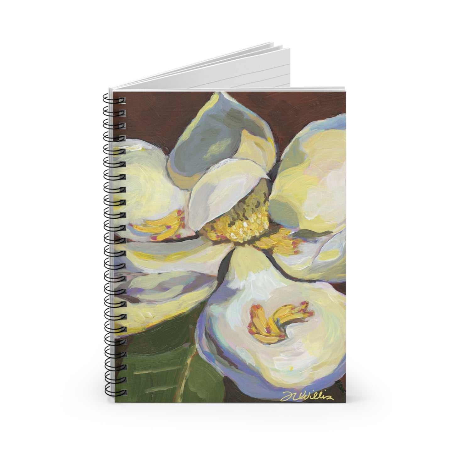 Magnolia Spiral Notebook