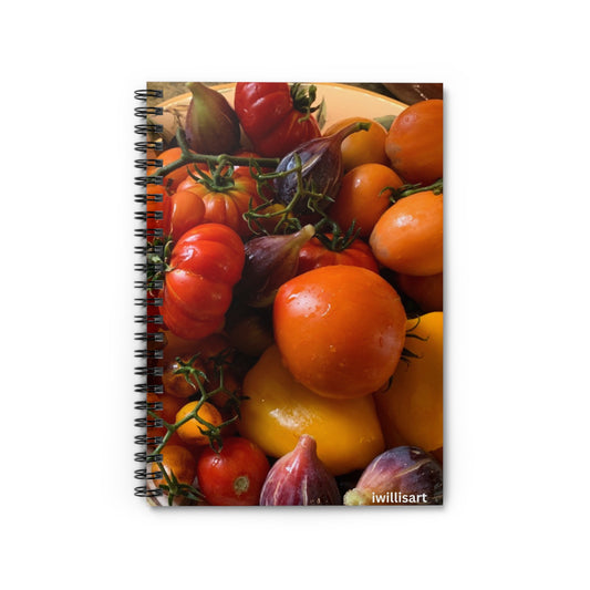 Tomato Fig Spiral Notebook