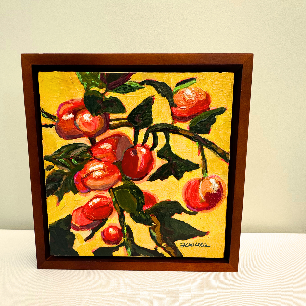 Persimmons Original Painting
