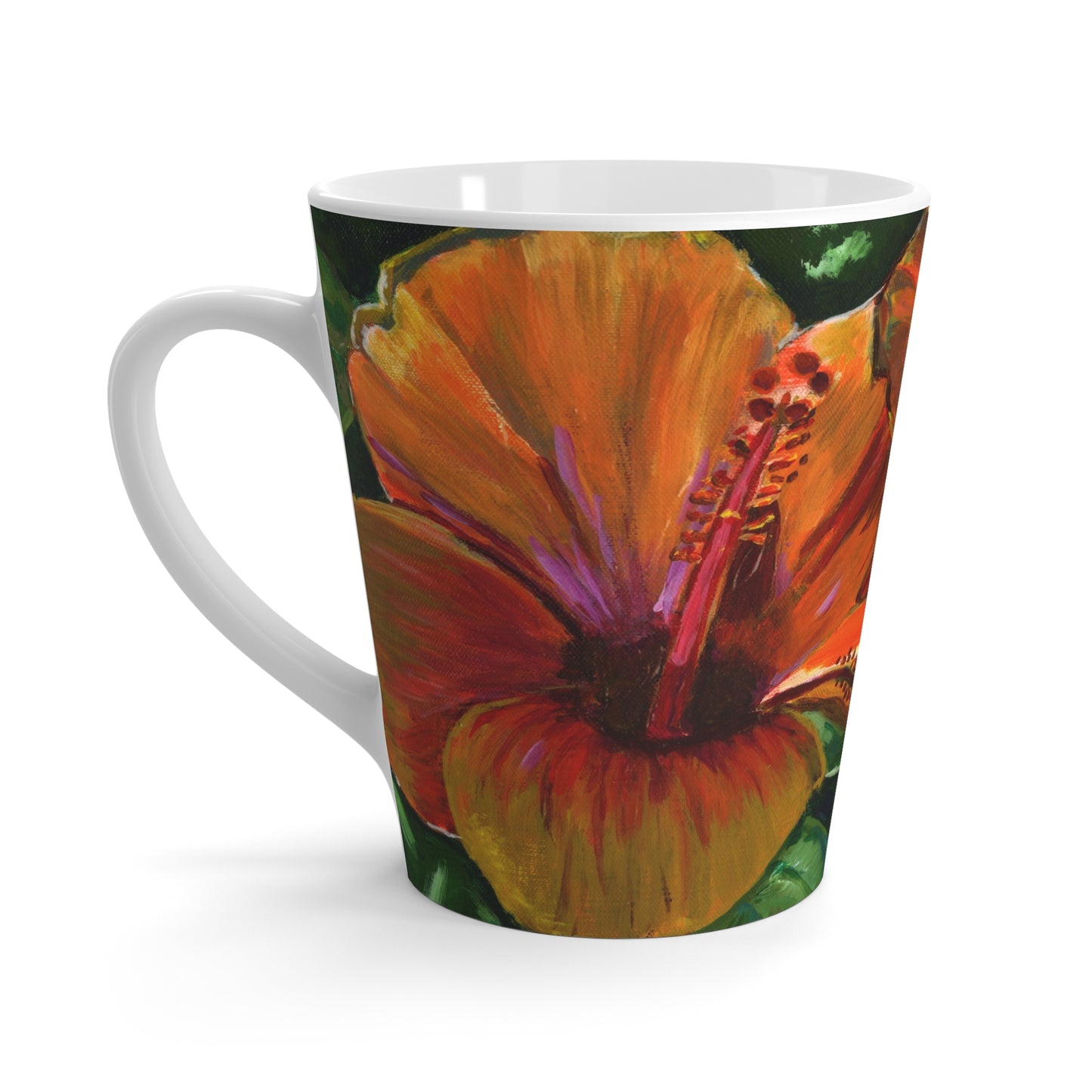 Hibiscus Latte Mug