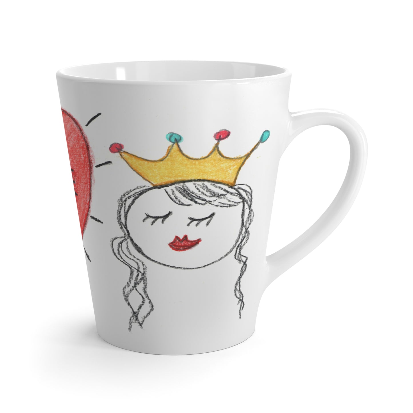 Queen Love Latte Mug - Sorel Kairé Collection