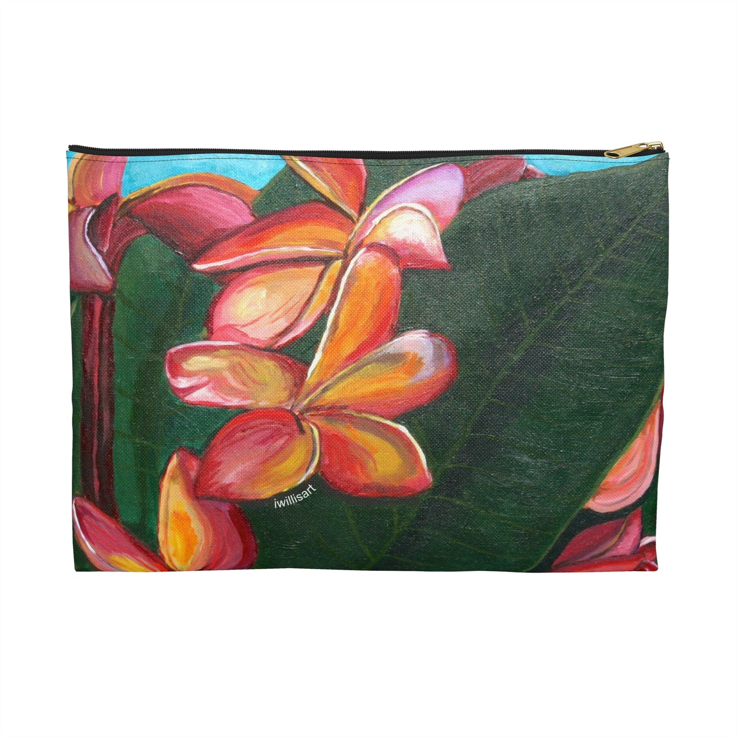Plumeria Travel Pouch