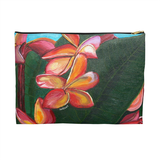 Plumeria Travel Pouch
