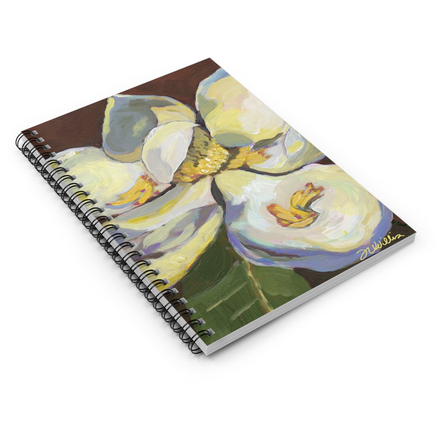 Magnolia Spiral Notebook