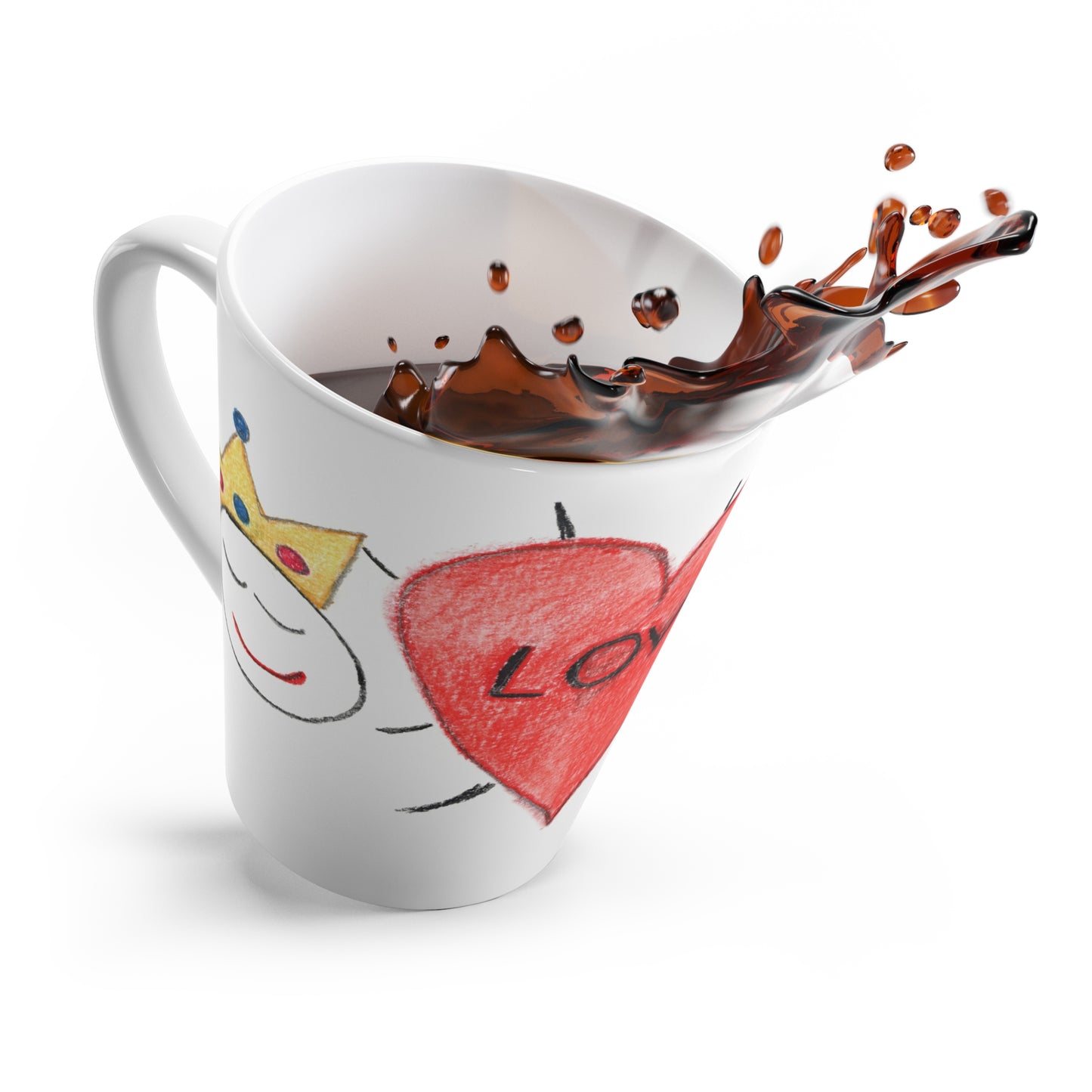 Queen Love Latte Mug - Sorel Kairé Collection