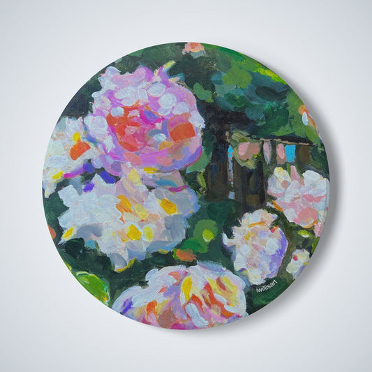Rose Ceramic Coaster