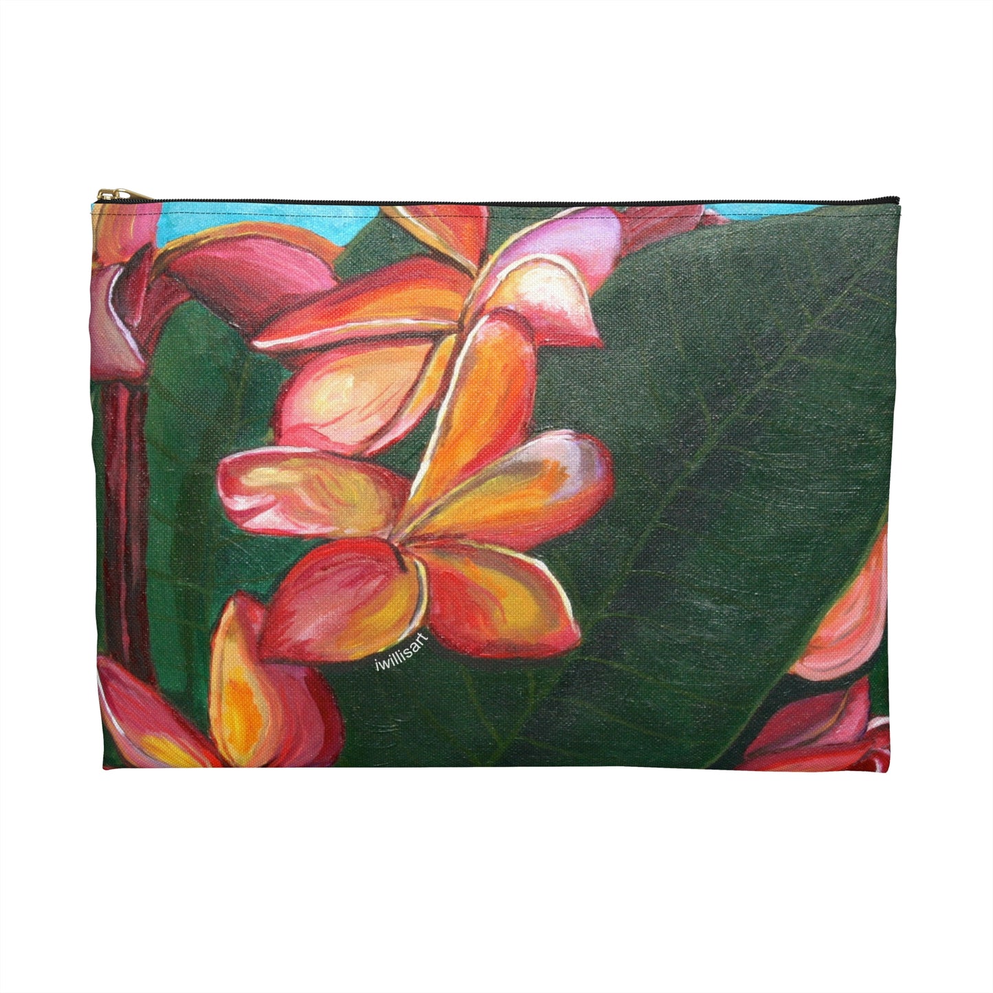 Plumeria Travel Pouch