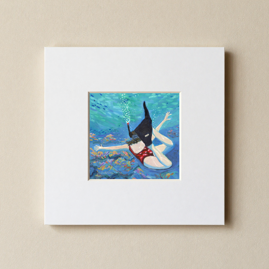 Bliss Matted Print