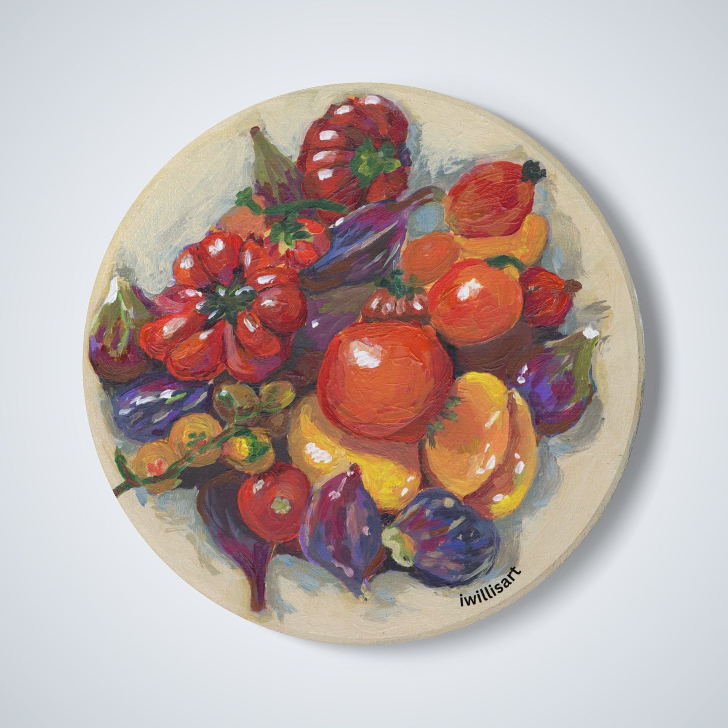 Harvest Ceramic Coaster