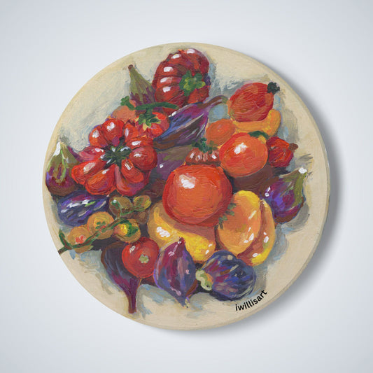 Harvest Ceramic Coaster
