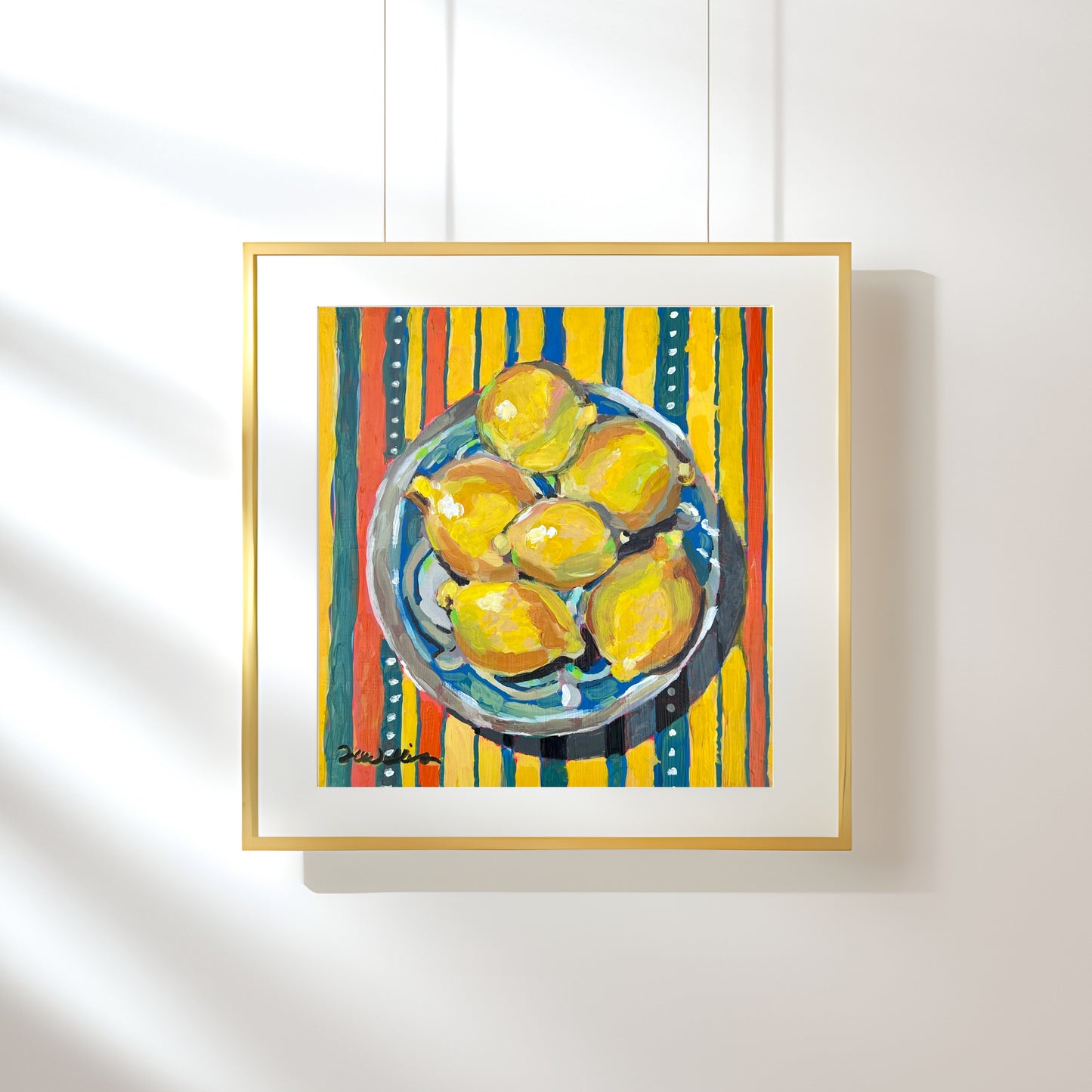 Lemons 2 Fine Art Print