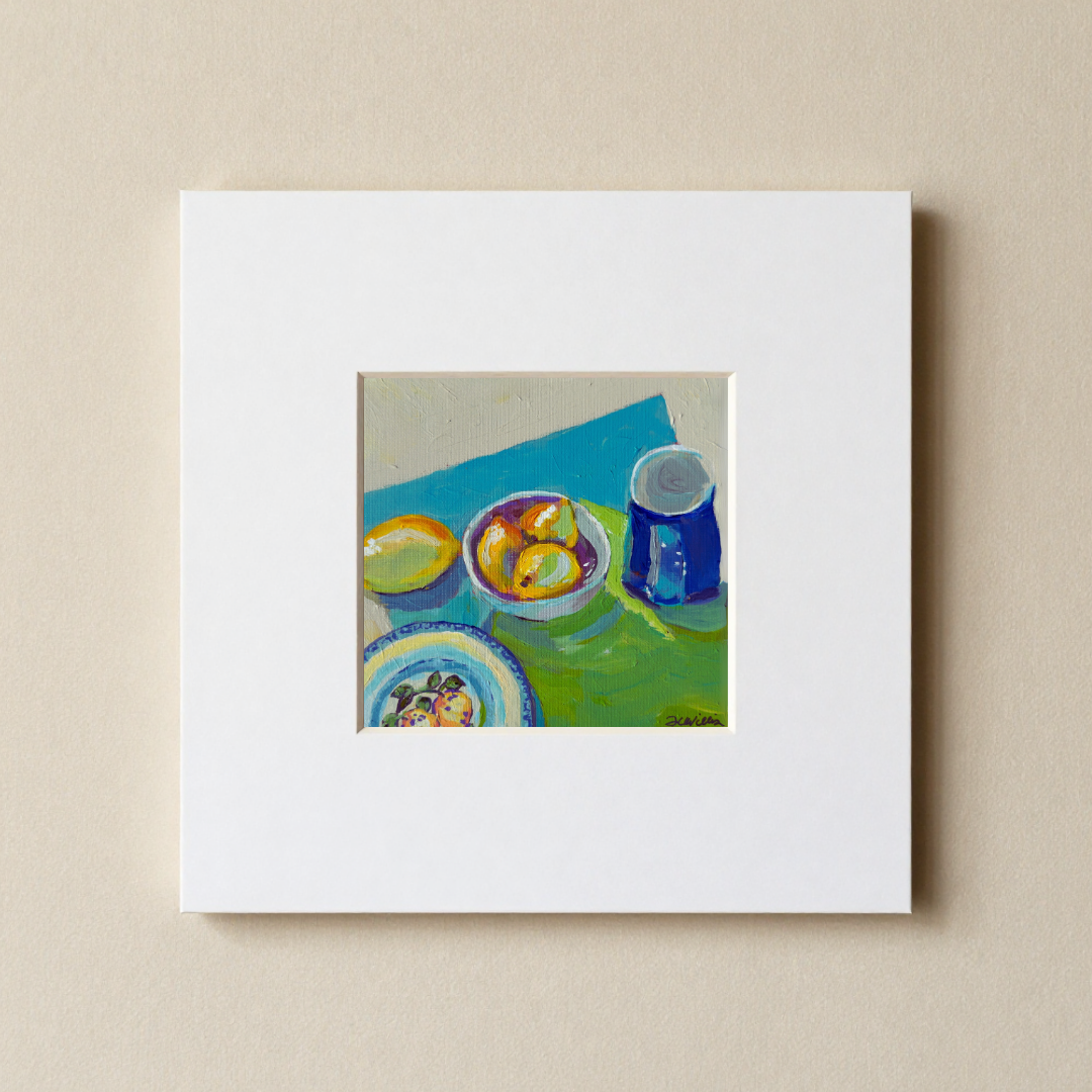 Lemons 8x8 Matted Print