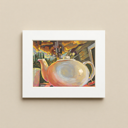 Morning Tea 10x8 Matted Print