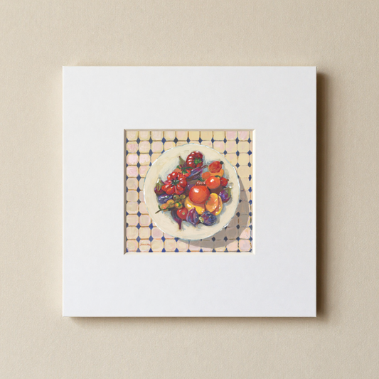 Summer Harvest 12x12 Matted Print