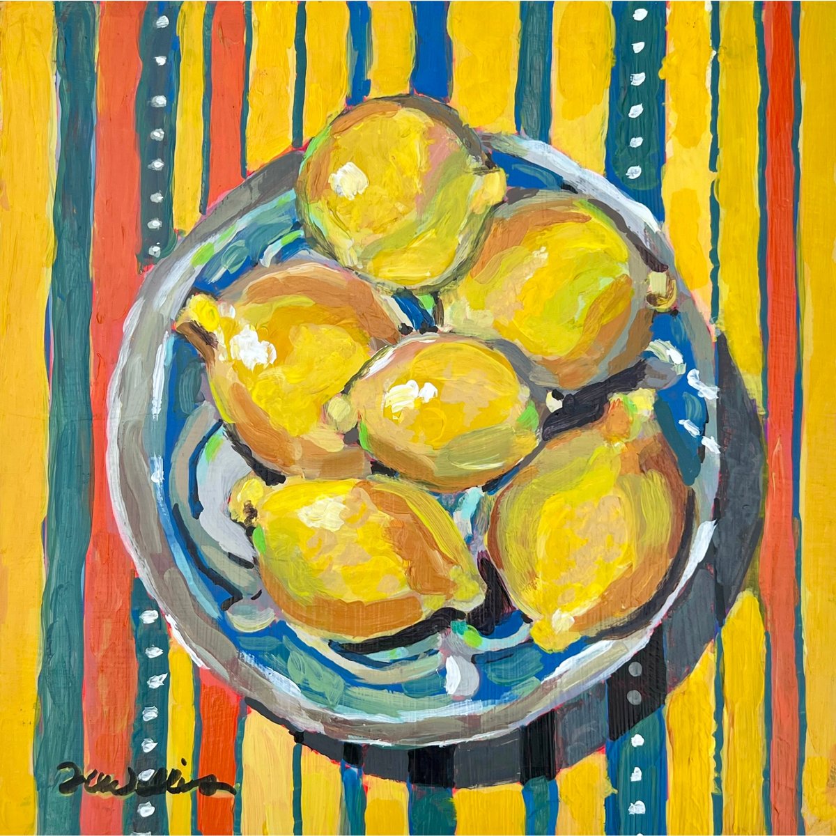 Lemons 2 Original Painting