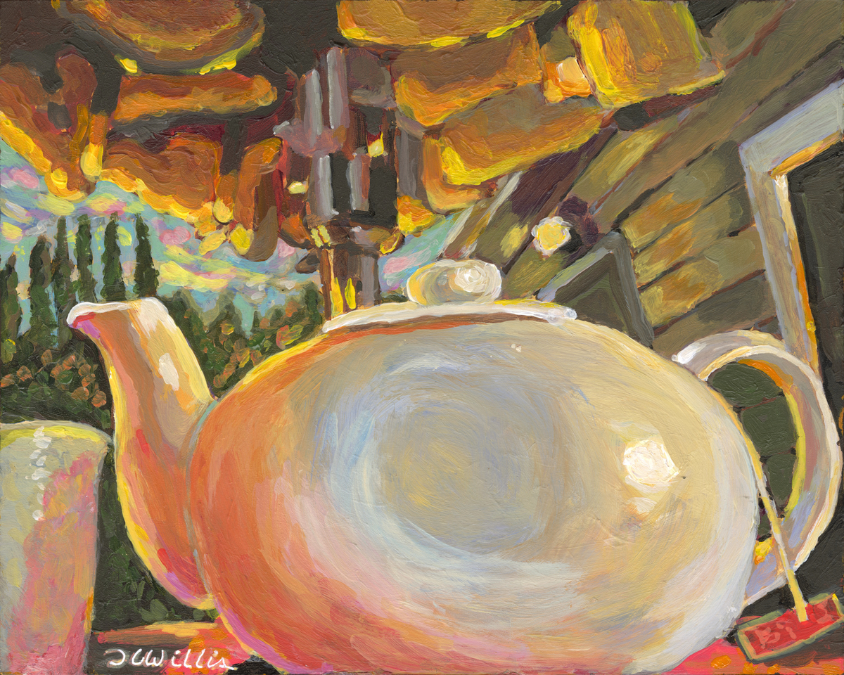 Morning Tea Original Painting